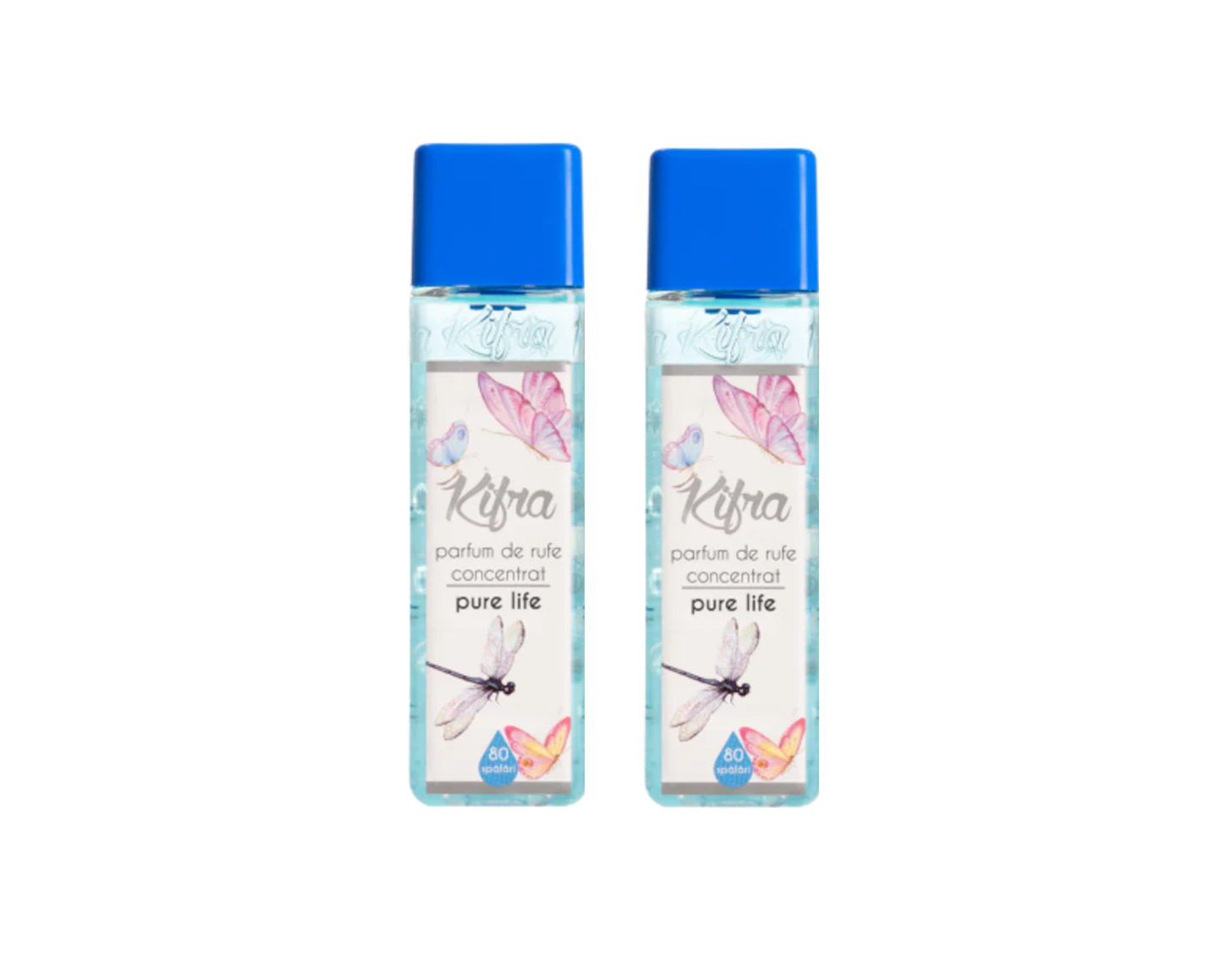 Pachet 2 x Parfum de Rufe Kifra Pure Life, 80 Spalari, 200 ml