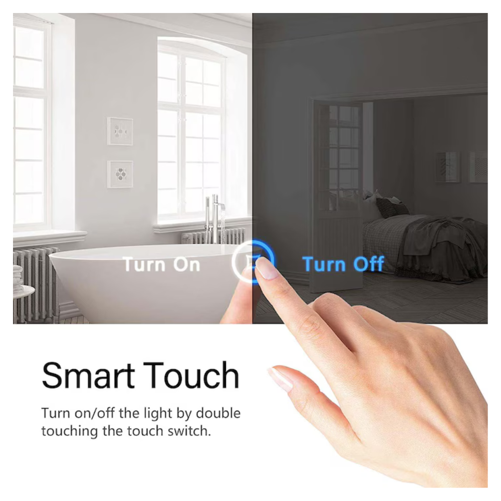 Oglinda LED Touch 50x70 cm Functie Dezaburire Colectia Marcello Funghi