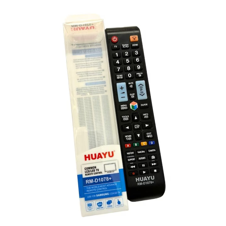 Telecomanda tv universala, Compatibila Samsung, Acopera 100% gama Samsung LCD, LED, Smart, baterii incluse