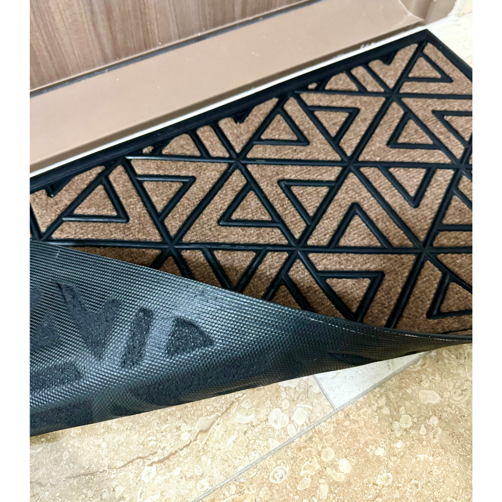 Covoras cauciuc si polietilena DM69, Maro- 75x45 cm