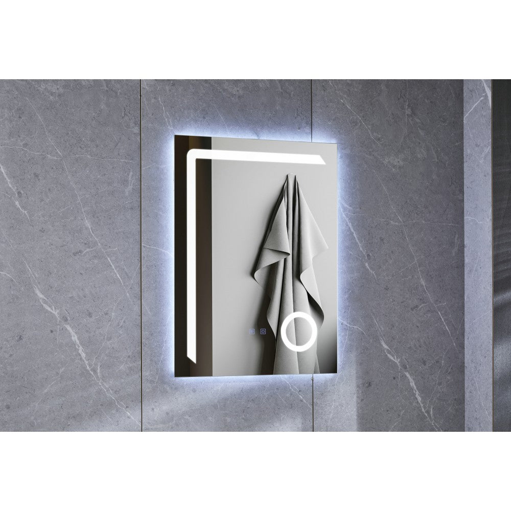 Oglinda LED Colectia Marcello Funghi Dreptunghiulara cu Functie Dezaburire si Sistem Touch, model W07