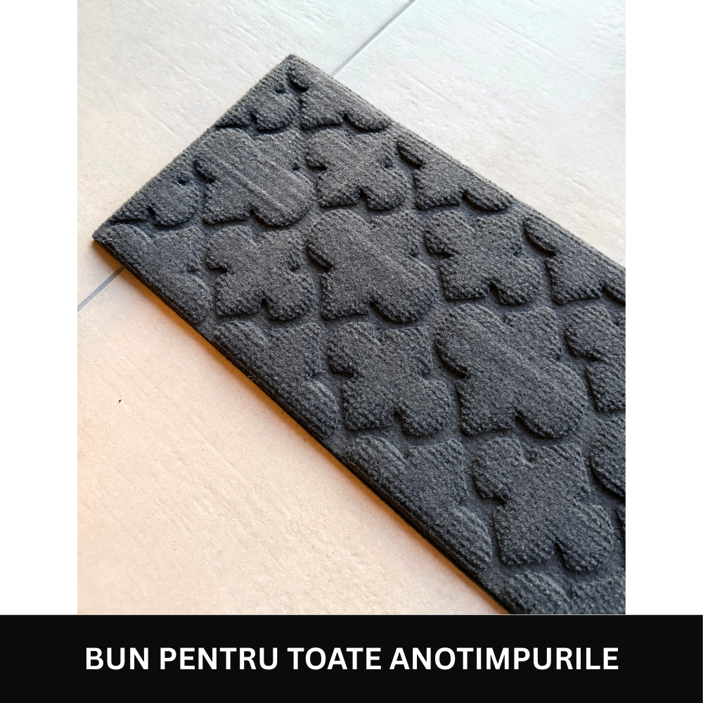 Covoras treapta antiderapant, interior/exterior, rezistent, usor de curatat, model 2, modern, ®OPTIMDEKO