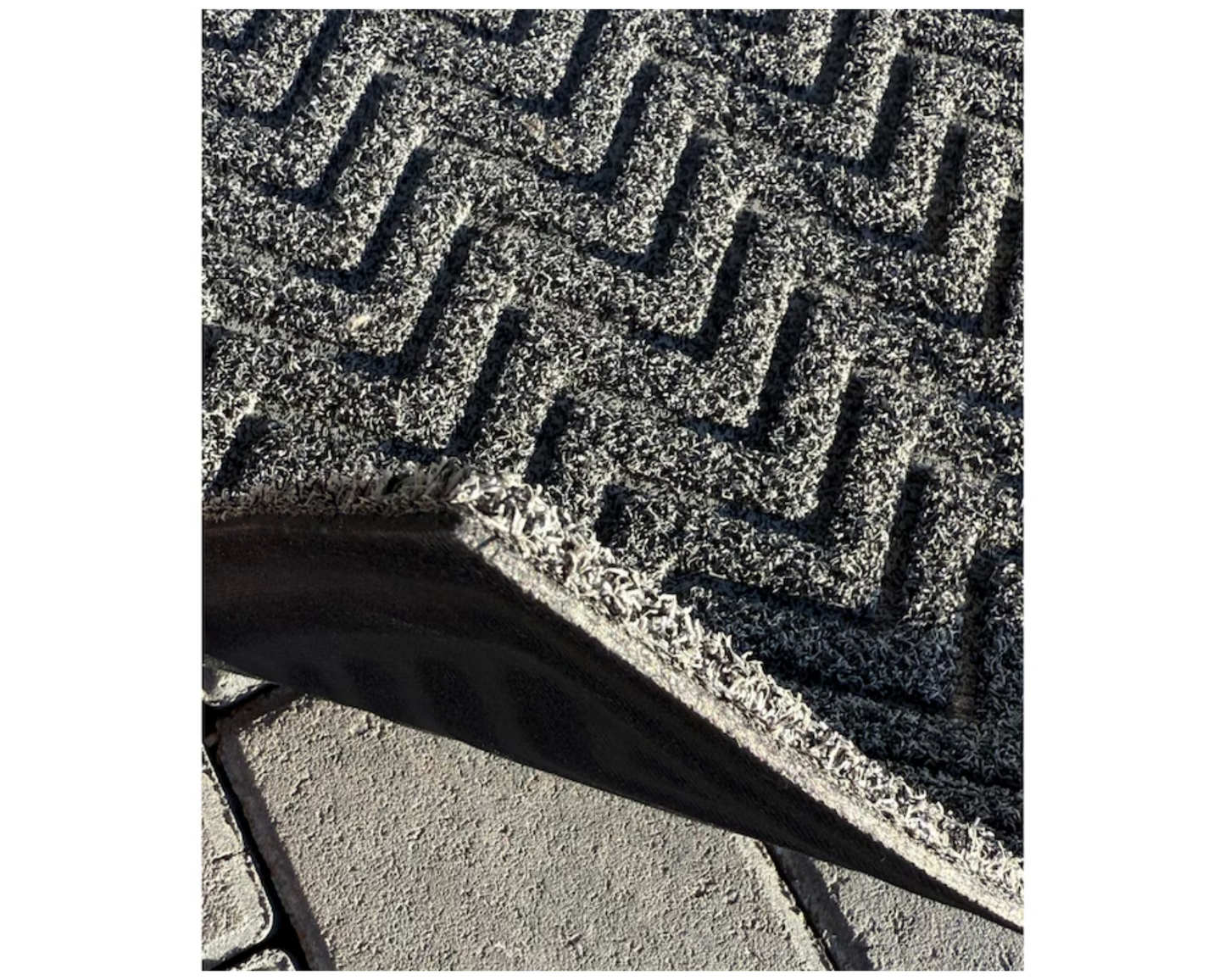 Covoras intrare Polietilena si Cauciuc Antiderapant- S099 - 90X60 cm