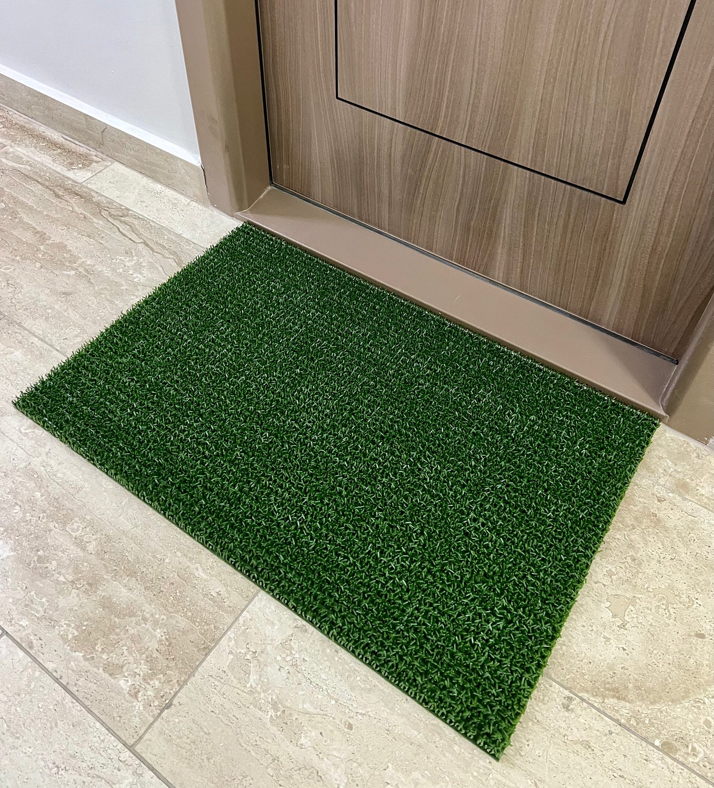 Covoras intrare FinnTurf Verde -75x55 cm