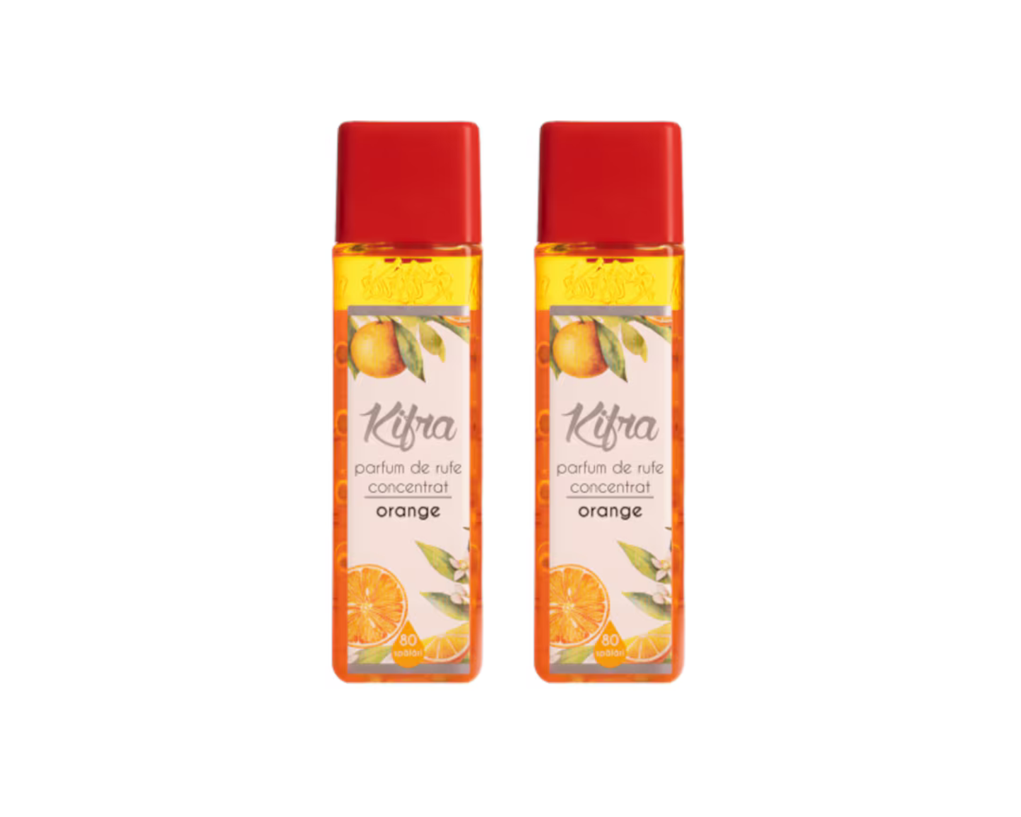 Pachet 2 x Parfum de Rufe Kifra Orange, 80 Spalari, 200 ml
