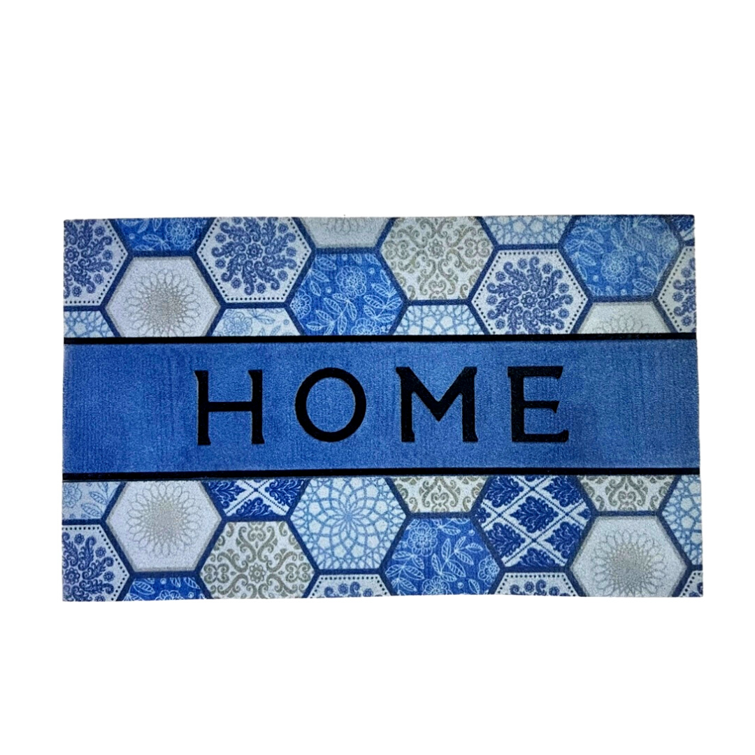 Covoras intrare cauciuc & nylon - STONE HOME - 75 x 45 cm