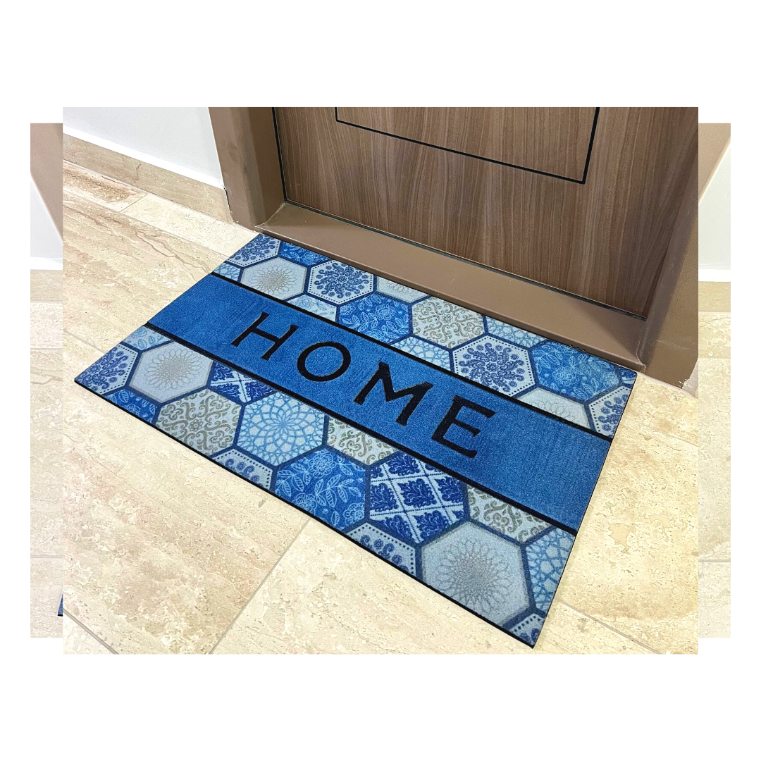 Covoras intrare cauciuc & nylon - STONE HOME - 75 x 45 cm