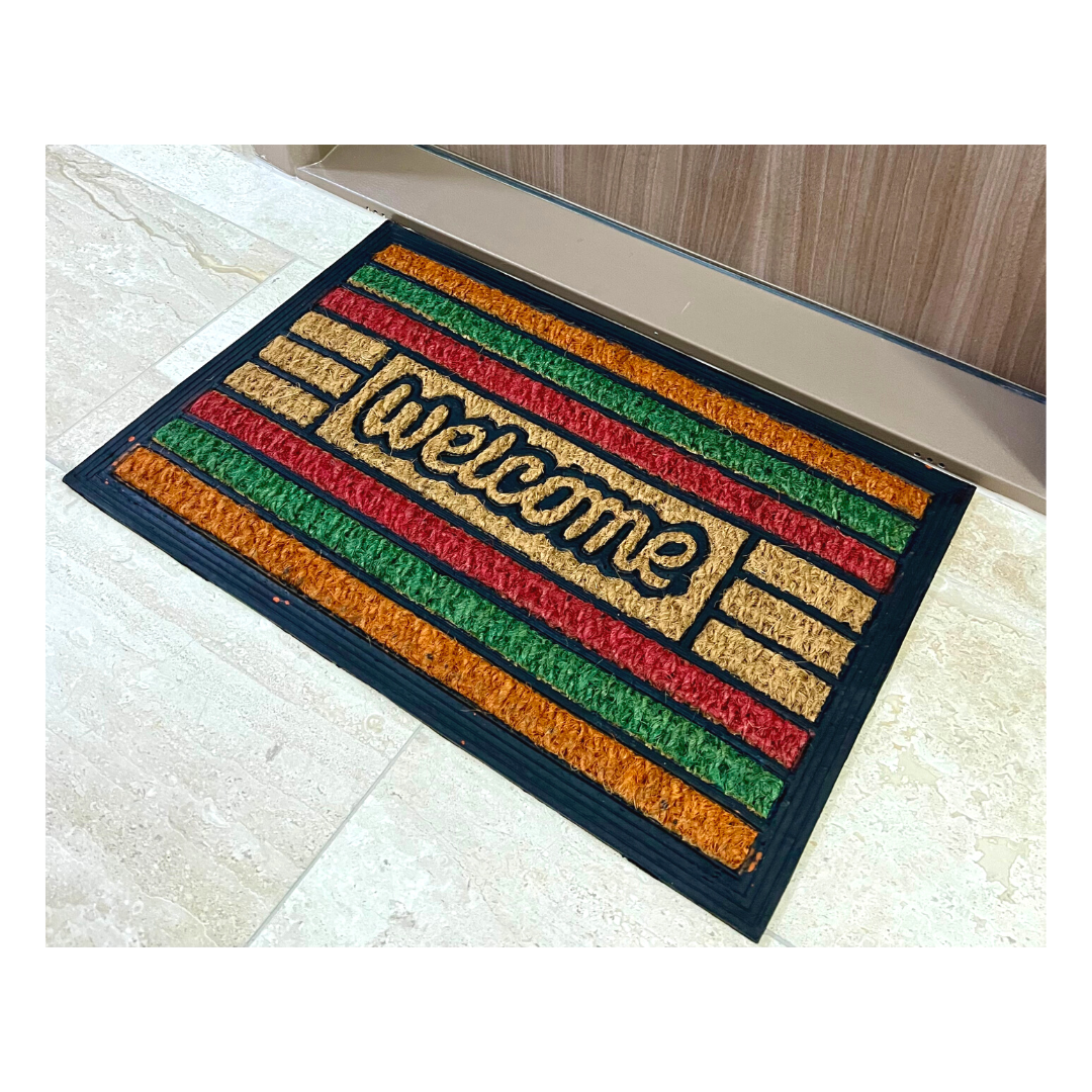 Covoras intrare fibra cocos - DM101 multicolor- 60x40cm