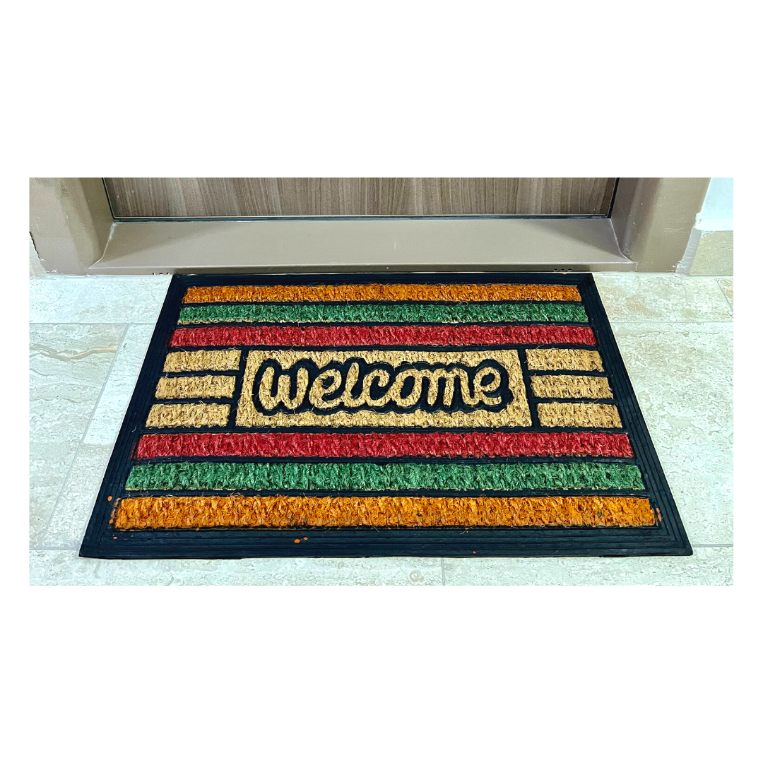 Covoras intrare fibra cocos - DM101 multicolor- 60x40cm