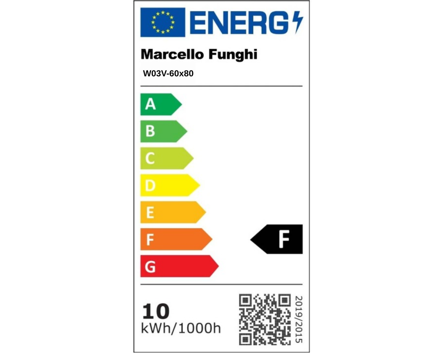 Oglinda LED Dreptunghiulara, cu Functie Dezaburire si Sistem Touch, Neagra, Colectia Marcello Funghi, model W03v 60x80cm
