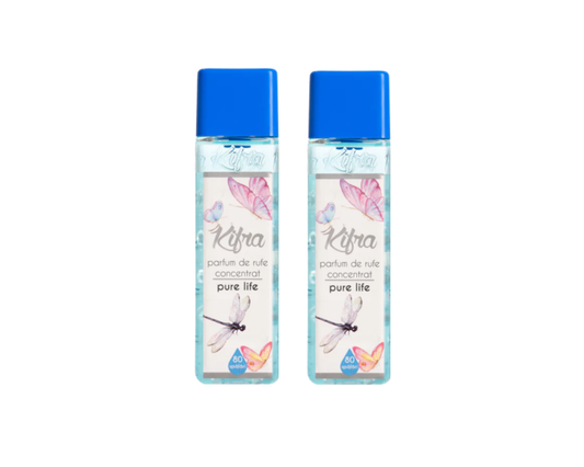 Pachet 2 x Parfum de Rufe Kifra Pure Life, 80 Spalari, 200 ml