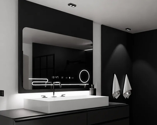 Oglinda LED Touch 80x60 cm Functie Dezaburire Colectia Marcello Funghi W36, 80x60cm