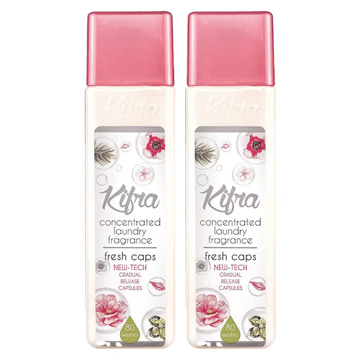 Pachet 2 x Parfum de Rufe Kifra Fresh Caps, 80 Spalari, 200 ml