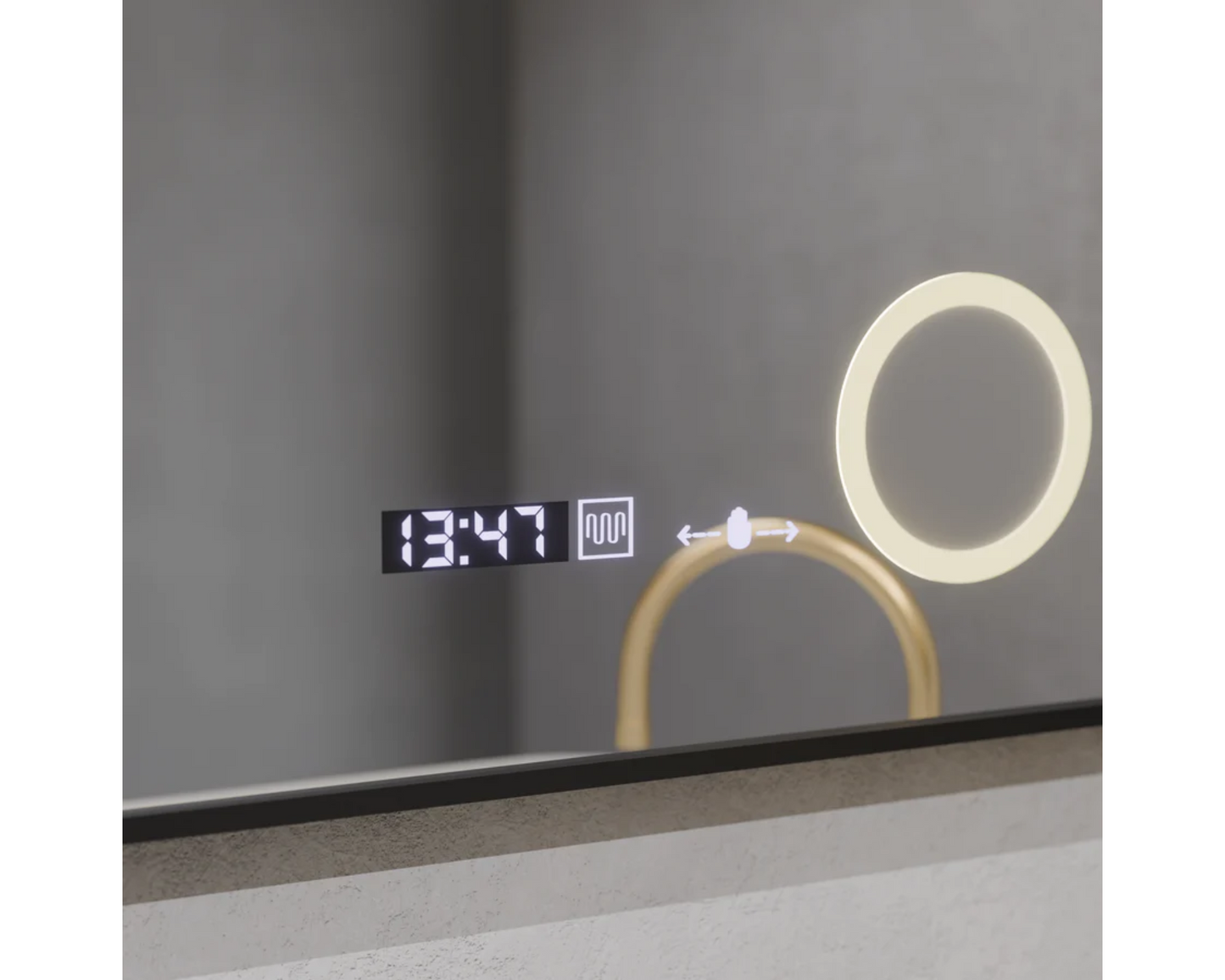 Oglinda LED Touch 60x80 cm Functie Dezaburire Colectia Marcello Funghi W23, 60x80cm