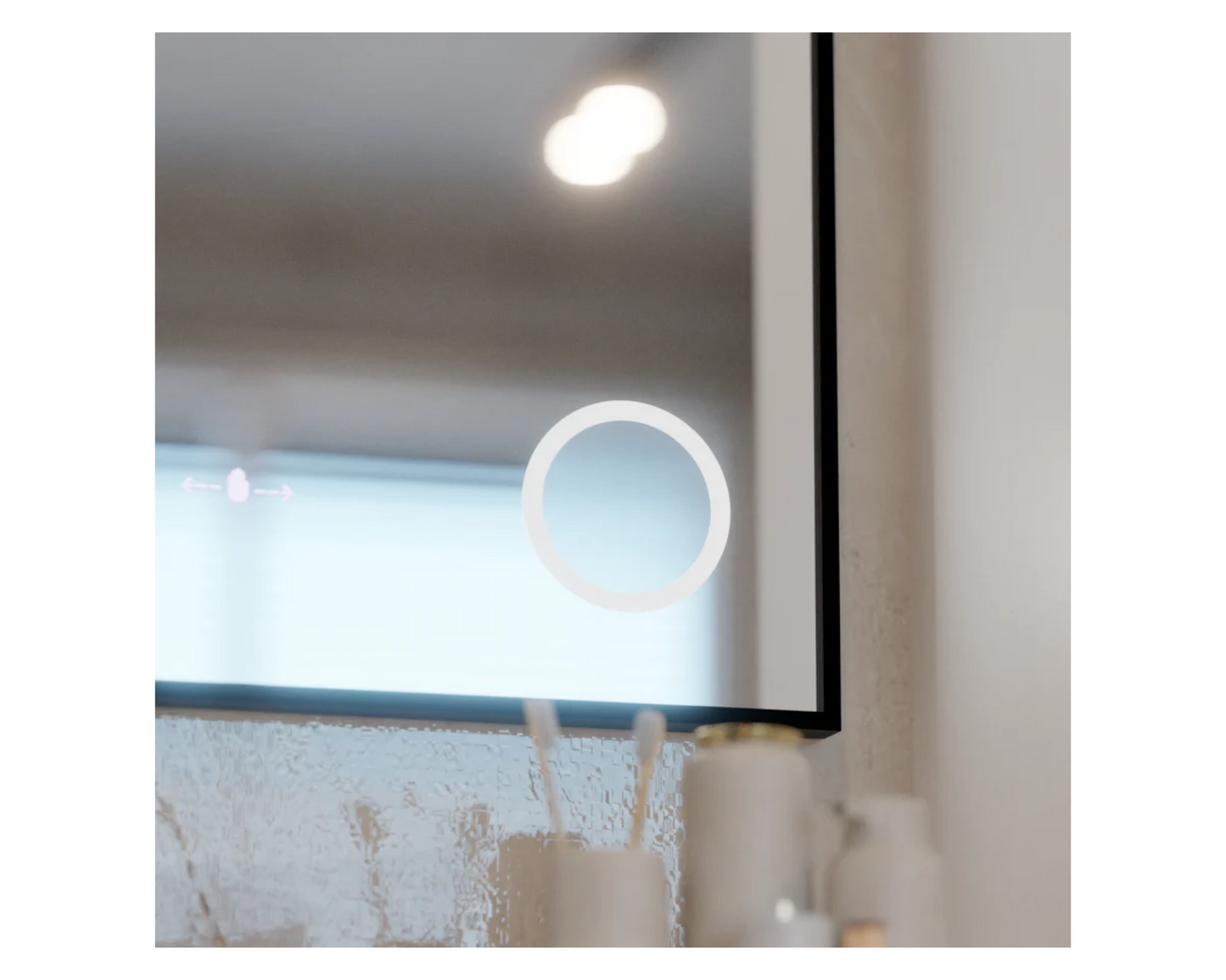 Oglinda LED Touch 80x60 cm Functie Dezaburire Colectia Marcello Funghi W23, 80x60cm