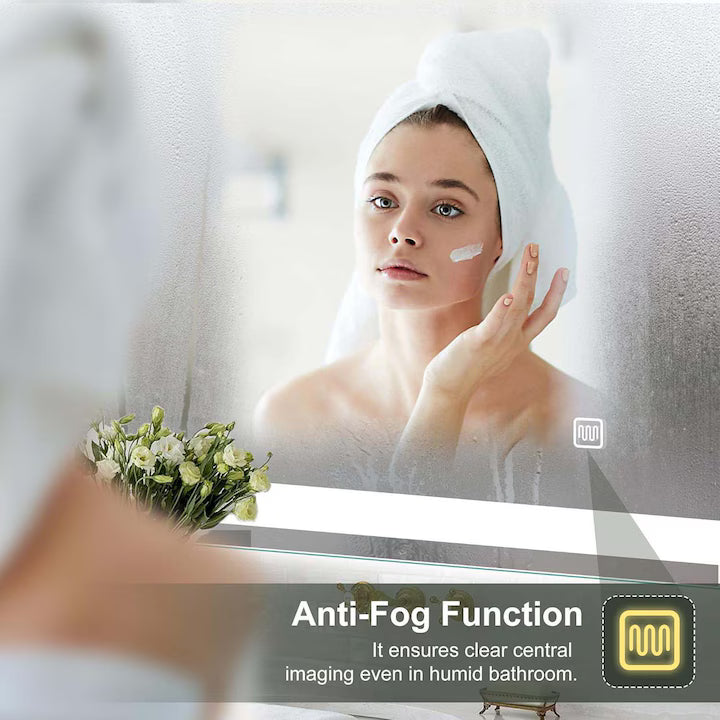 Oglinda LED Touch 60x80 cm, 025S, Functie Dezaburire Colectia Marcello Funghi