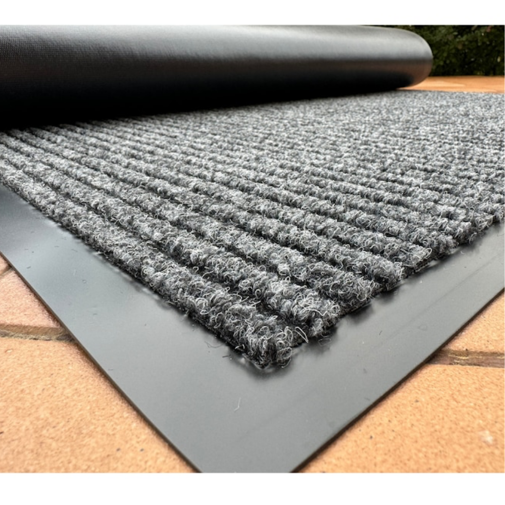 Covoras intrare antiderapant -mocheta si cauciuc- D3G- 90x150cm