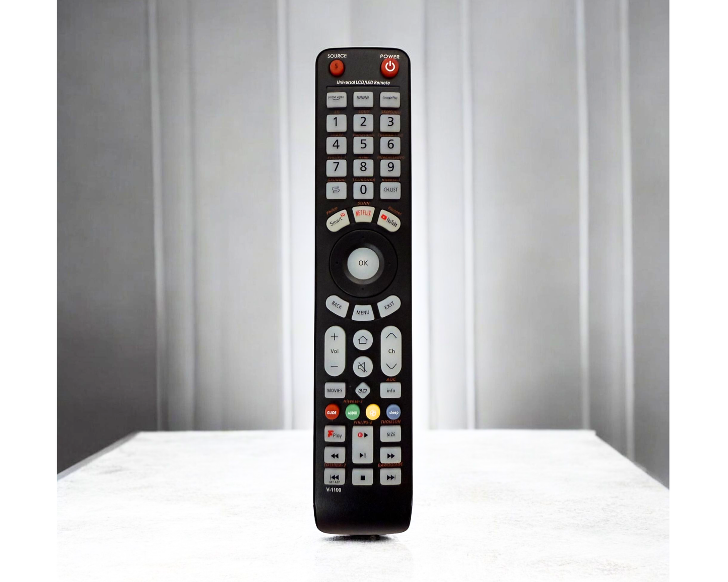 Telecomanda Universala Smart Multi Brand, Buton Netflix, YouTube, Prime Video, Google, V-1190