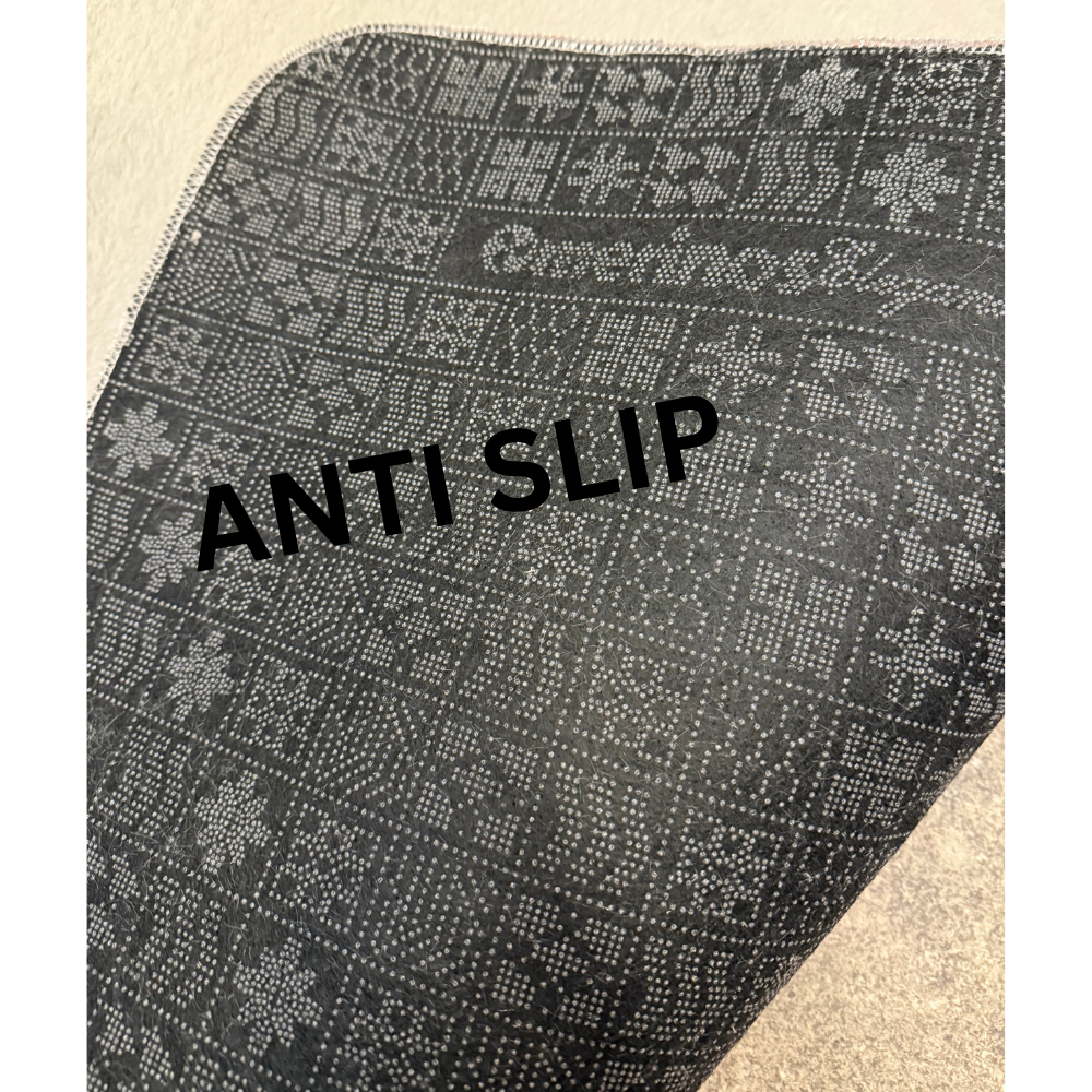 Set Covorase de Baie Ultra Pufoase si Antiderapante, 100x60 + 60x50 cm, Confort Premium, Gri