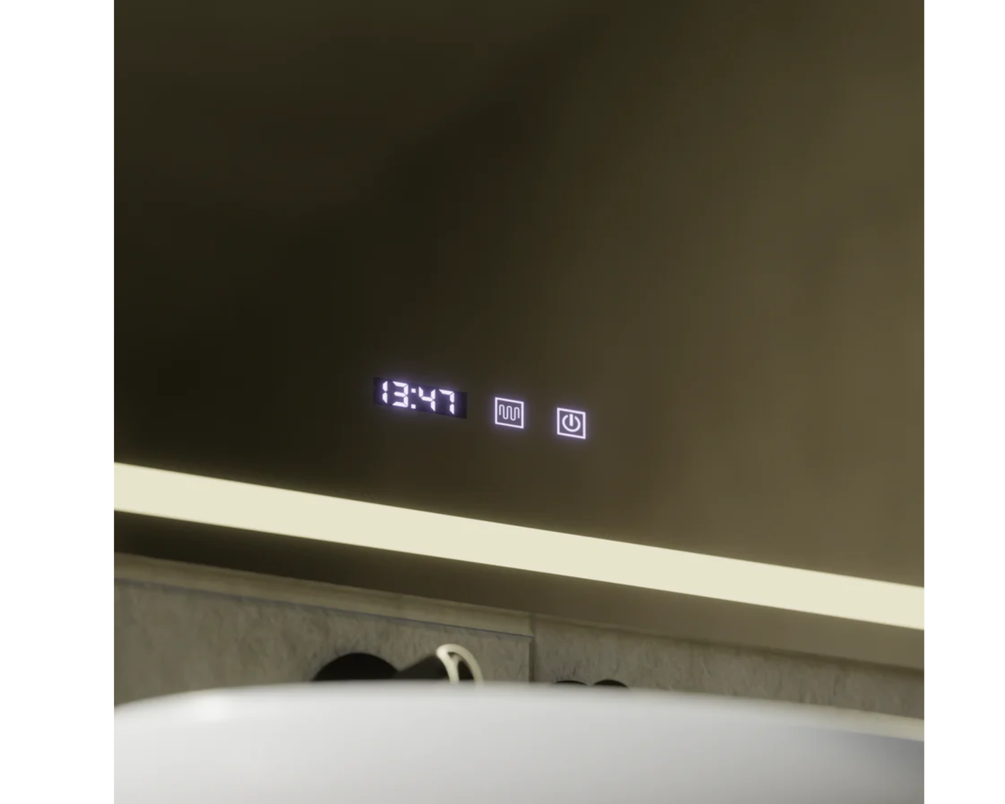 Oglinda LED Touch 80x60 cm Functie Dezaburire Colectia Marcello Funghi S09 80x60cm