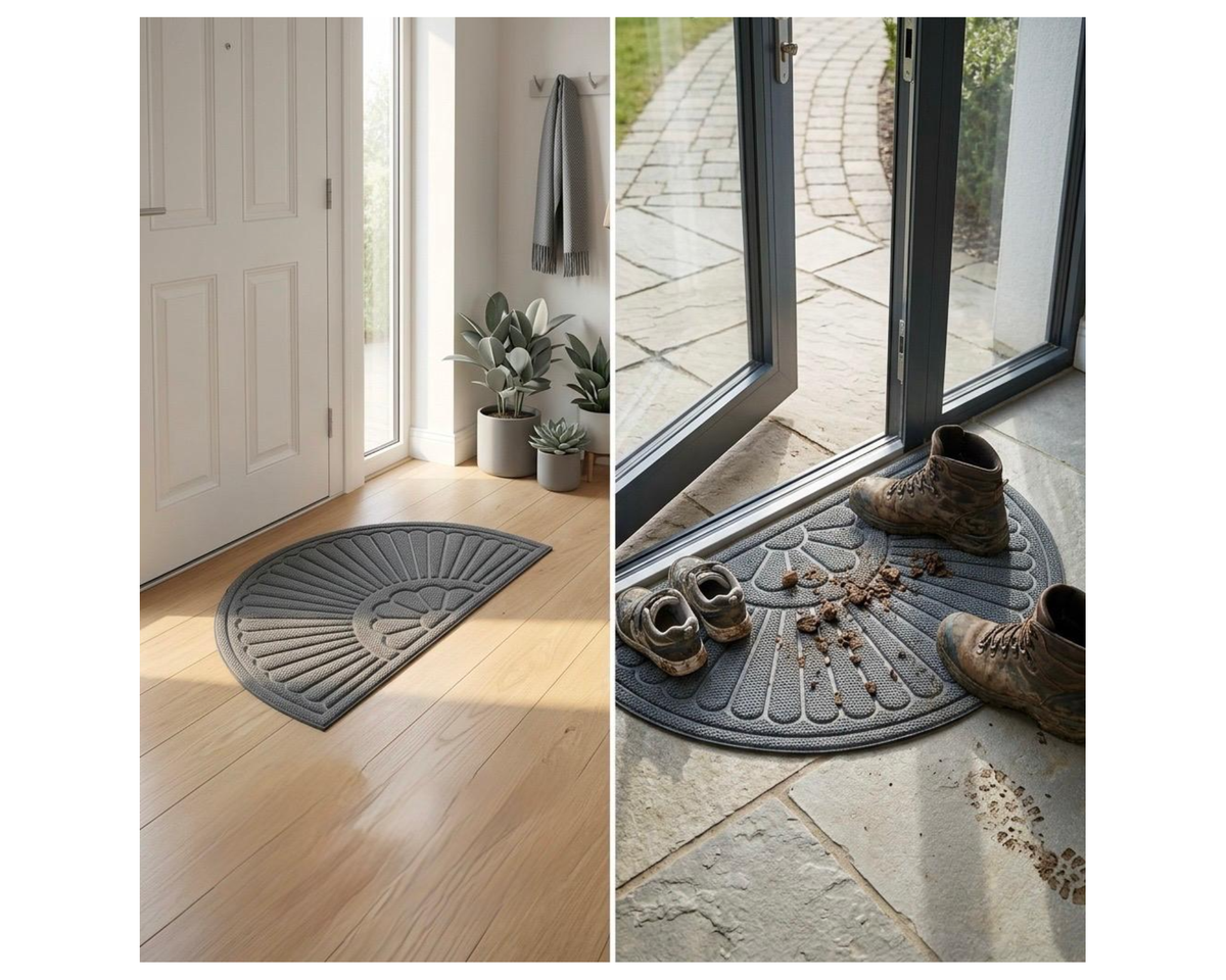 Covoras intrare Polipropilena si Cauciuc Antiderapant- DM03 - 90X60 cm