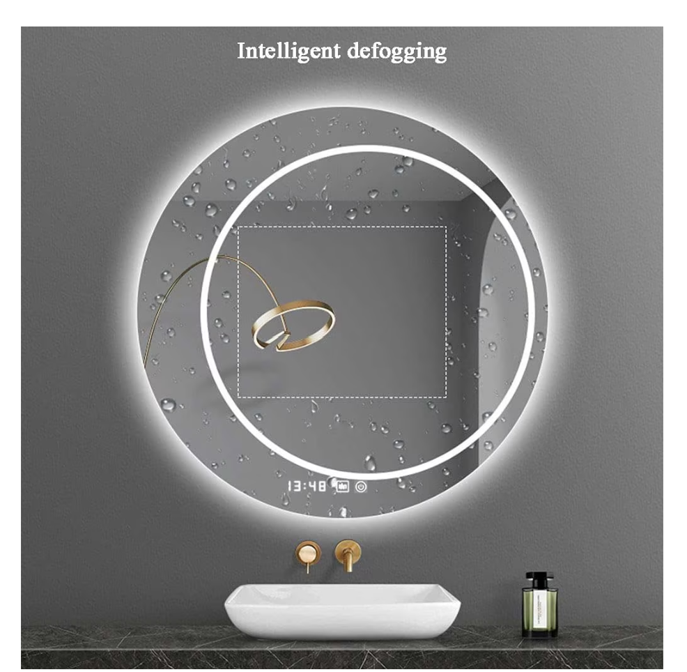 Oglinda LED Touch cu Sistem Dezaburire 60x60cm Colectia Marcello Funghi