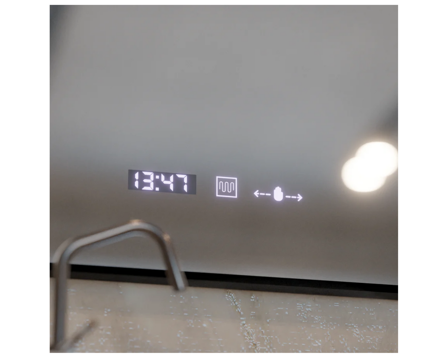 Oglinda LED Touch 80x60 cm Functie Dezaburire Colectia Marcello Funghi W23, 80x60cm