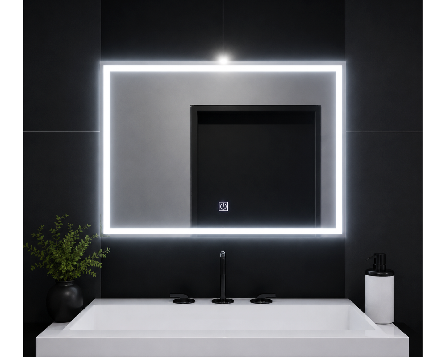 Oglinda LED Touch C200/80x60 cm Functie Dezaburire Colectia Marcello Funghi