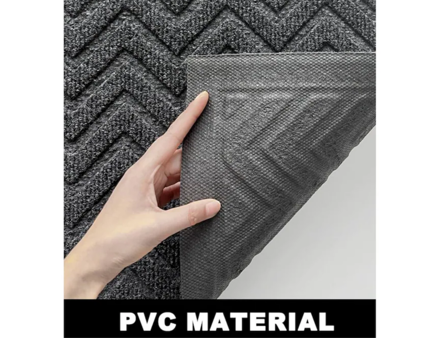 Covoras intrare Polietilena si Cauciuc Antiderapant- S099 - 90X60 cm