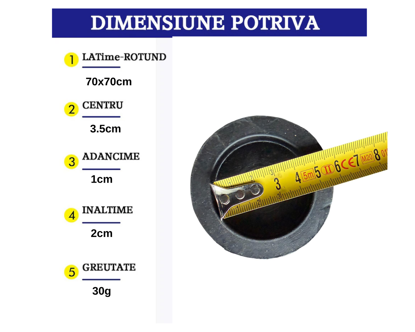 Set 4 picioruse amortizare Groase, anti vibratii sau inaltare pentru Masina de Spalat, Uscator, Frigider, Mobilier, Negru, Universale