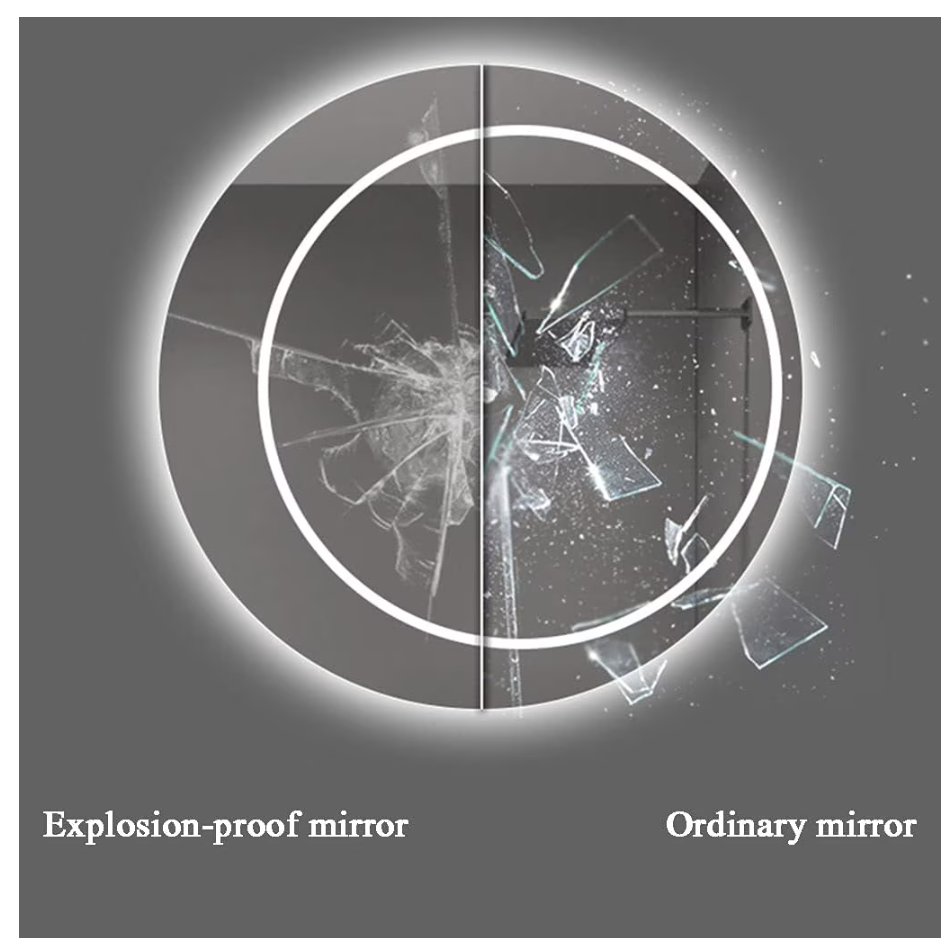 Oglinda LED Touch cu Sistem Dezaburire 60x60cm Colectia Marcello Funghi
