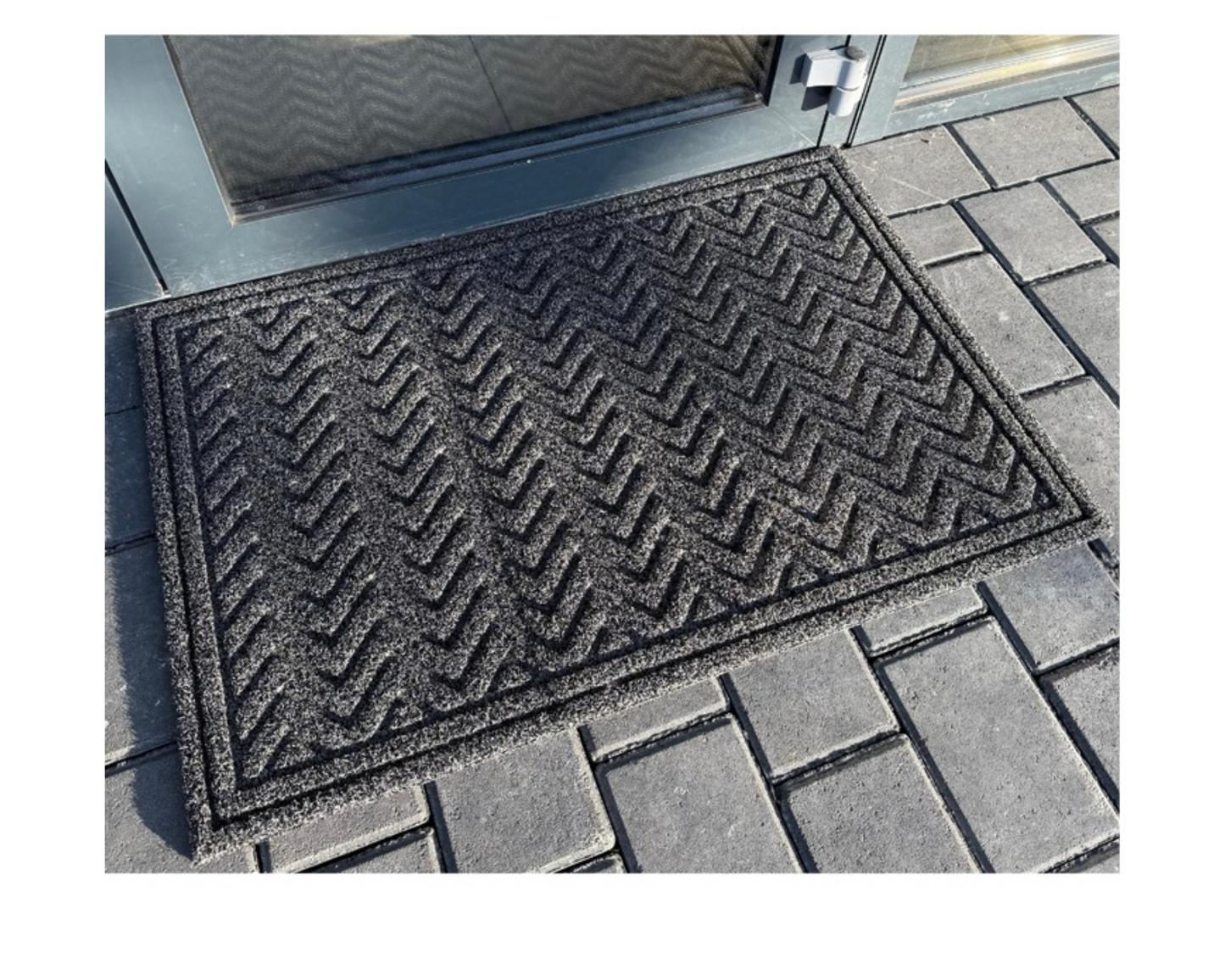 Covoras intrare Polietilena si Cauciuc Antiderapant- S099 - 90X60 cm