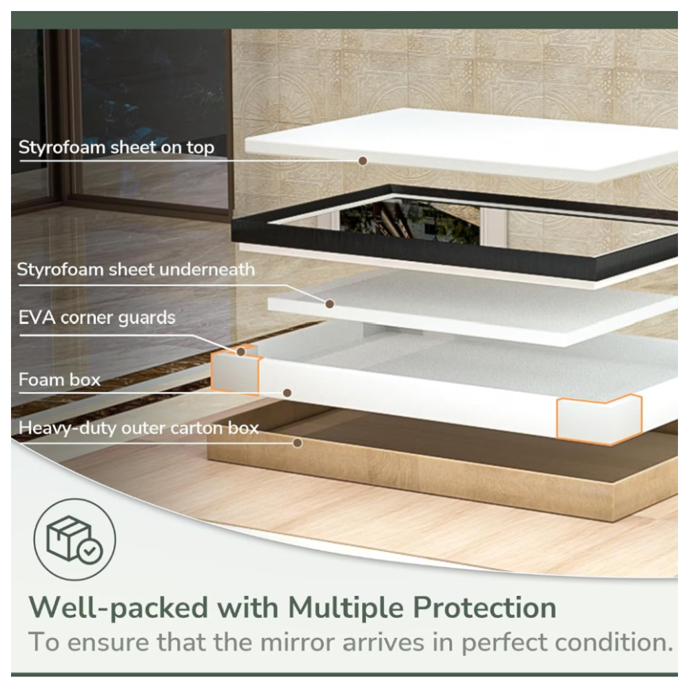 Oglinda LED Colectia Marcello Funghi Dreptunghiulara cu Functie Dezaburire si Sistem Touch, model W07/60x80cm