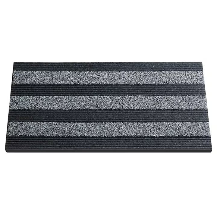 Covoras intrare cauciuc si polietilena antiderapant, maro DM05 - 75x45 cm