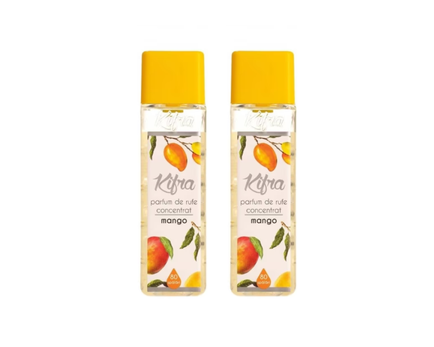 Pachet 2 x Parfum de Rufe Kifra Mango, 80 Spalari, 200 ml