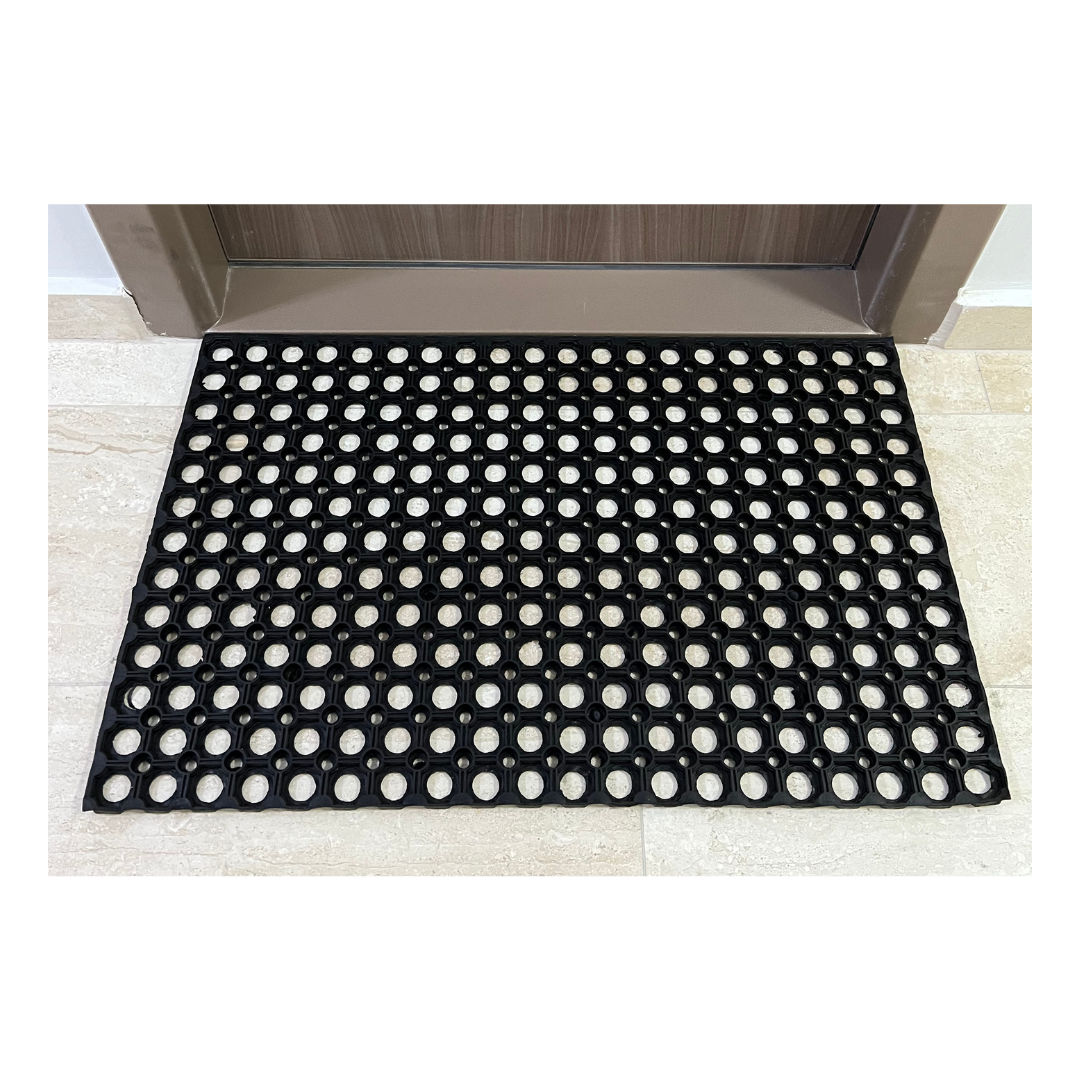 Covoras intrare cauciuc Domino 80x50 cm